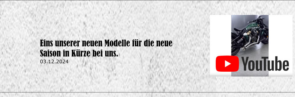 Eins unserer neuen Modelle f�r die neue Saison in K�rze bei uns. 03.12.2024